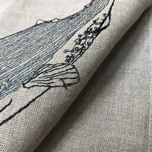Embroidered Whale Napkin Set