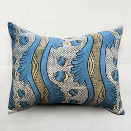 Small Grenades Pillow (No. 2A) with Linen Backing