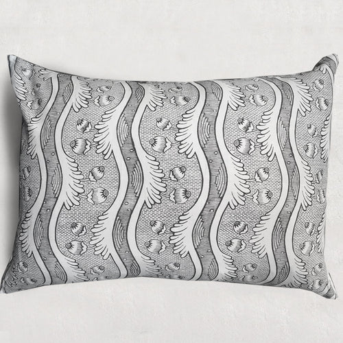 Large Grenades Pillow (No. 2B) with Linen Backing