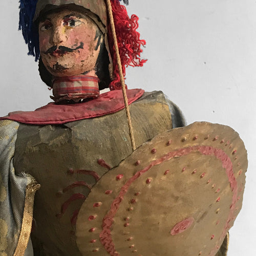 Antique Italian Marienette Soldier