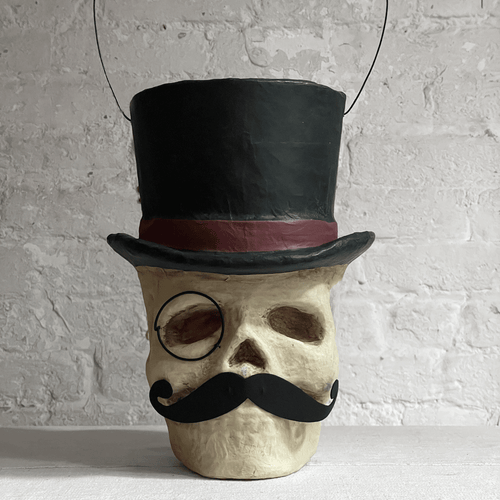 Top Hat Skull Candy Bucket