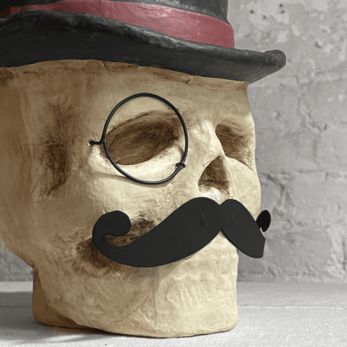 Top Hat Skull Candy Bucket