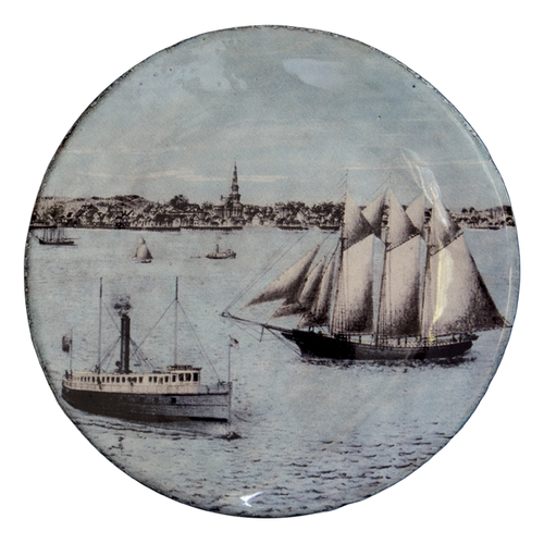 Small Provincetown Port Saucer