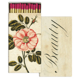 La Rose and Beauty four inch matchbox with fifty sticks