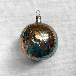 Nostalgic Globe Ornament
