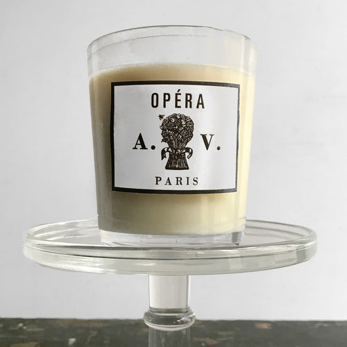Opera Candle free of paraffin, and other petrochemical byproducts