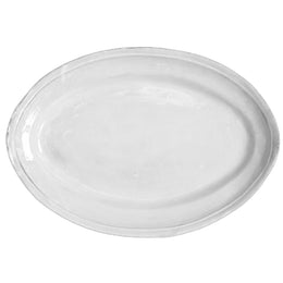 Simple Large Deep Oval Platter
