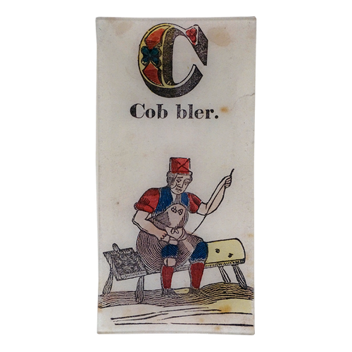 Occupation Alphabet - Cobbler