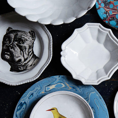 Bulldog Soup Plate