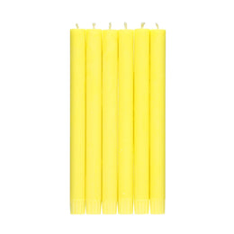 Set of 6 Candles in Primrose