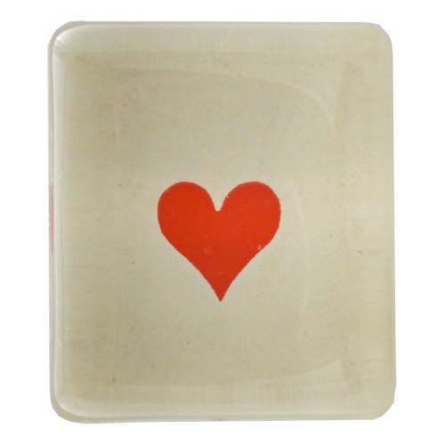 Crisp Red Heart - FINAL SALE