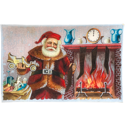 Santa by the Fire