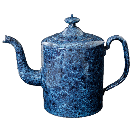 Blue Marble Teapot- Large