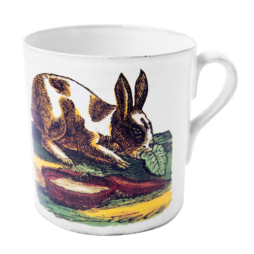 rabbit on mug