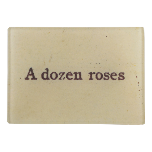 A dozen roses