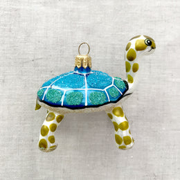 Blue Turtle Ornament