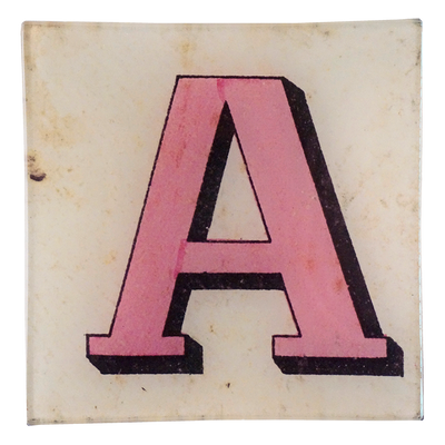Block Letter A