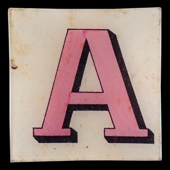 Block Letter A