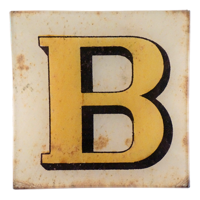 Block Letter B