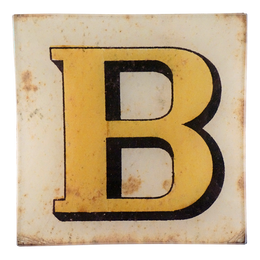 Block Letter B