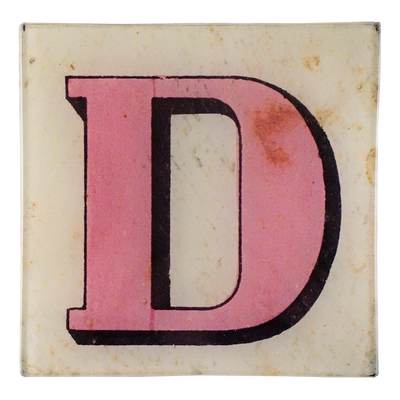 Block Letter D