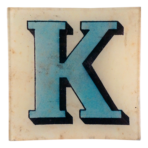 Block Letter K