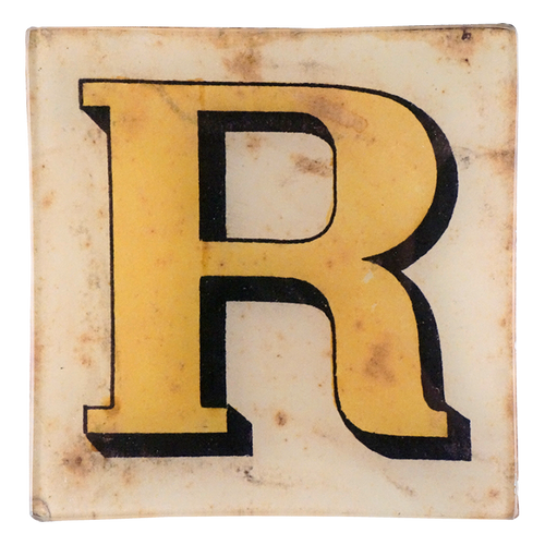 Block Letter R