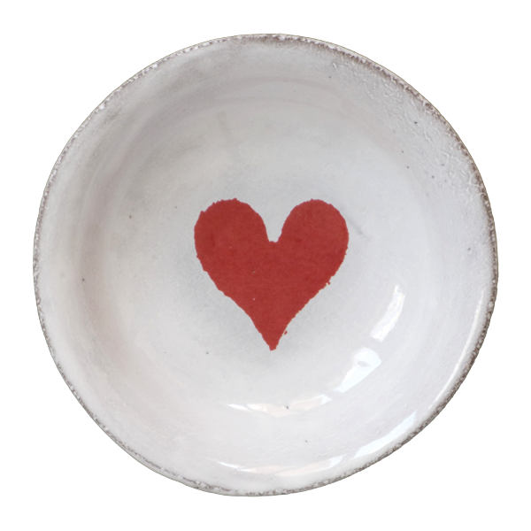 Deep Small Heart Dish